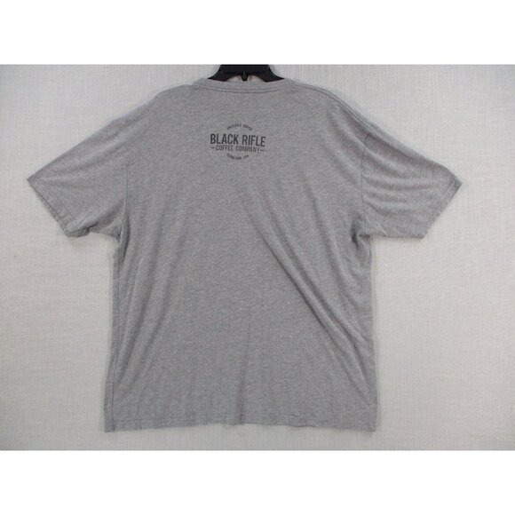Black Rifle Coffee Company "Coffee Or Die" Graphic T-Shirt XX-Large Gray - Picture 6 of 8